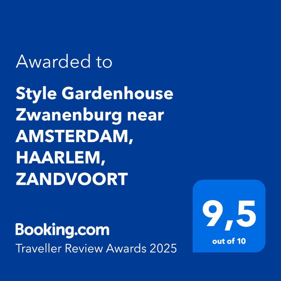 Style Gardenhouse Zwanenburg Near Amsterdam, Haarlem, Zandvoort Екстериор снимка